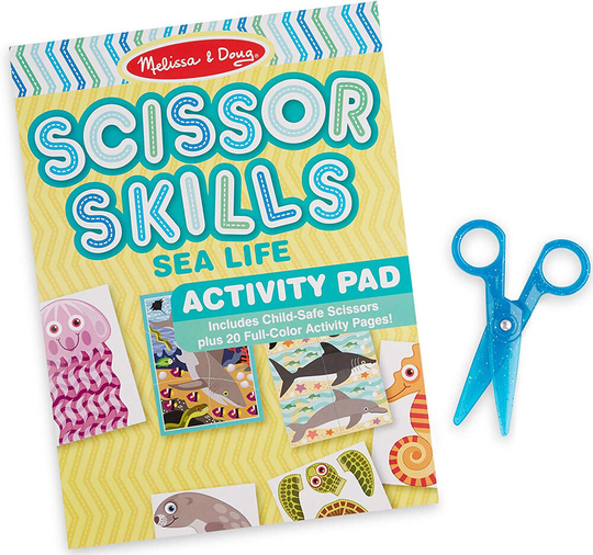 Melissa & Doug Scissor Skills Askartelusetti Sea Life