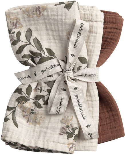Garbo& Friends Musliiniliina 3-Pack, Honeysuckle