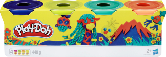 Play-Doh Muovailuvaha 4-pack, Wild