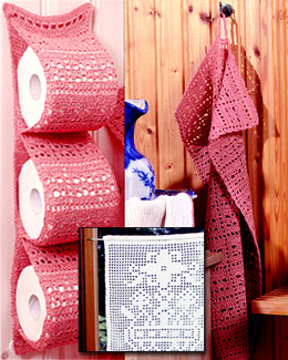 Virkkausohje WC-Setti