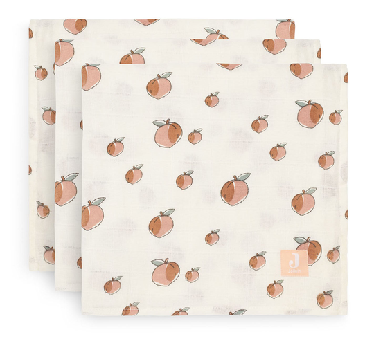 Jollein Musliiniliinat 3-pack, Peach