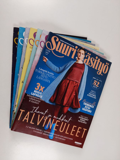 Suuri käsityö 1-8/2018 (7 lehteä)