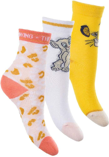 Disney Leijonakuningas Sukat 3-pack, Valkoinen, 23-26