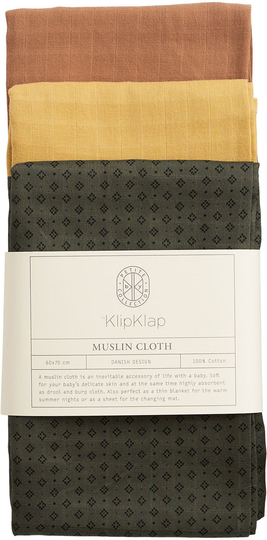 by KlipKlap Musliiniliina 3-pack, Mixed