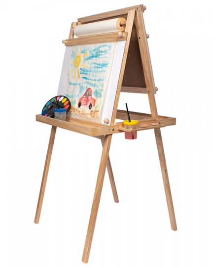 Playbox Kaksipuolinen Maalausteline 124–164 Cm