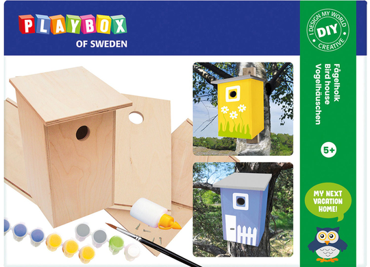 Playbox Askartelusetti Linnunpönttö
