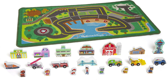 Melissa & Doug Ryhmä Hau Leikkimatto Jännälahti