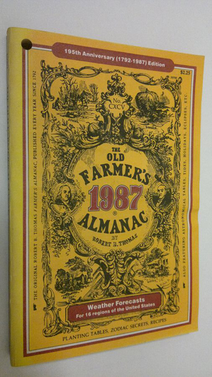 Robert B. Thomas : The Old Farmer's Almanac 1987
