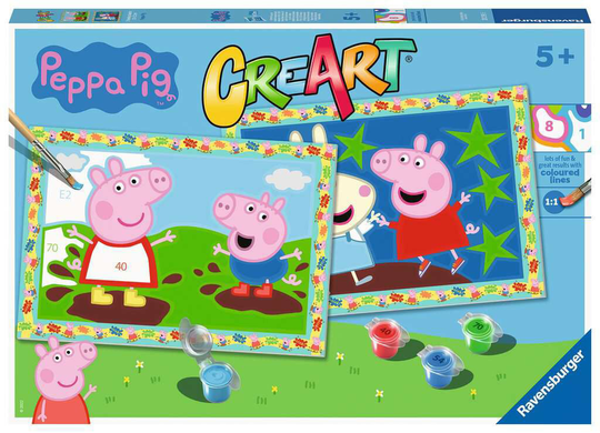 Ravensburger CreArt Maalaussetti Pipsa Possu