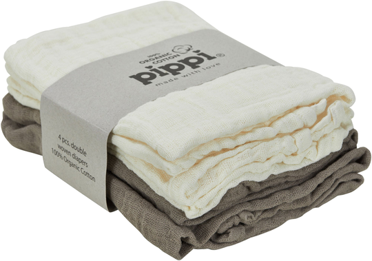 Pippi Musliiniliinat 4-pack, Cinder