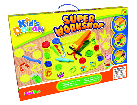 Kids Dough Super Workshop Muovailuvaha