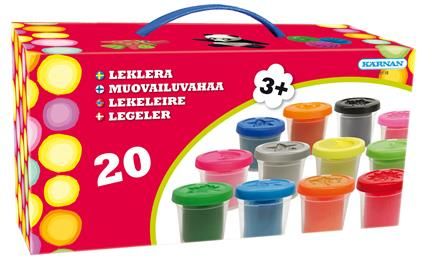 Kärnan Muovailuvahasetti 20 Kpl