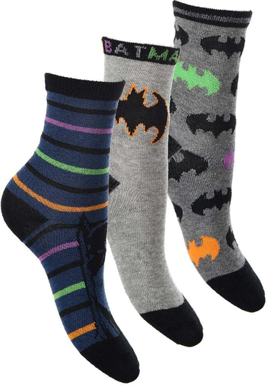 Batman Sukat 3-pack, Harmaa, 23-26