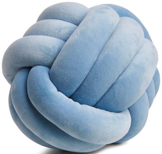 Minitude Knot Koristetyyny, Baby Blue