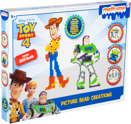 Toy Story 4 Meltums Askarteluhelmisetti 3000 Osaa