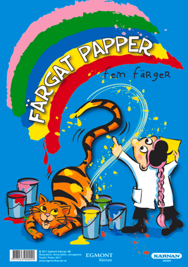 Kärnan Piirustuspaperi 1 KG Värillinen Paperi