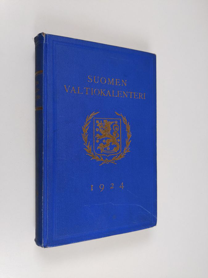Suomen valtiokalenteri 1924
