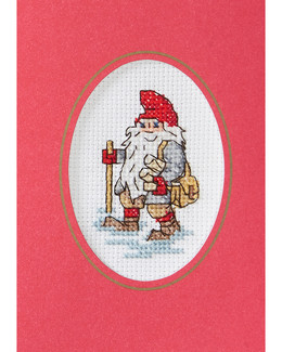 Joulukortti Matkalla