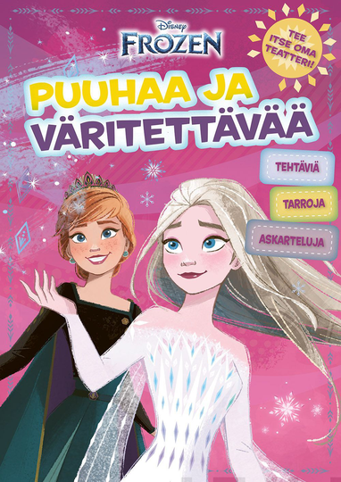 Disney Frozen Puuha- Ja Värityskirja