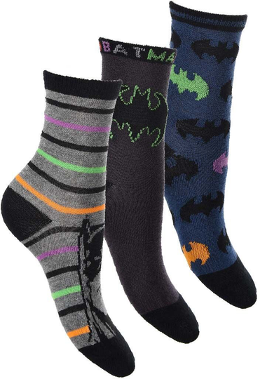 Batman Sukat 3-pack, Musta, 23-26