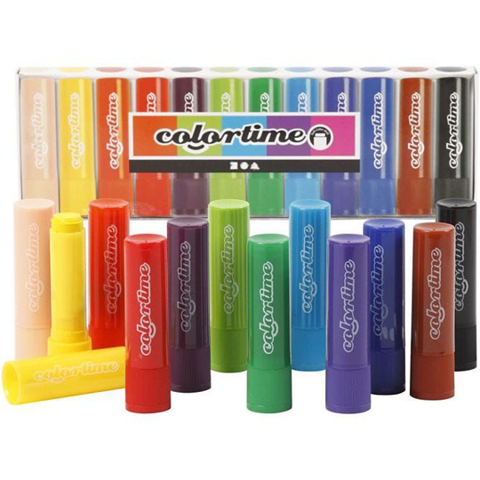 Colortime Soft Color Väripuikot 12 Kpl