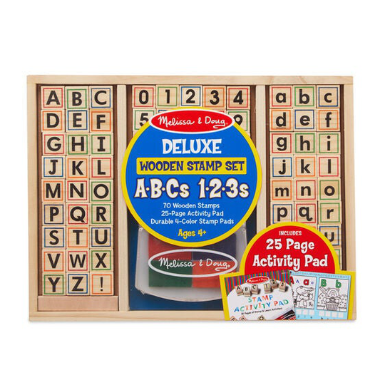 Melissa & Doug Puuleimasimet ABC 123