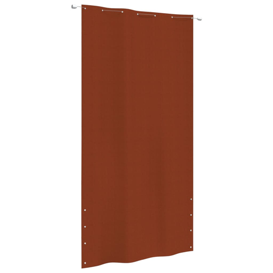 vidaXL Parvekkeen suoja terrakotta 140x240 cm Oxford kangas