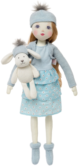 DesignaFriend Kangasnukke PomPom Poppets, Sininen
