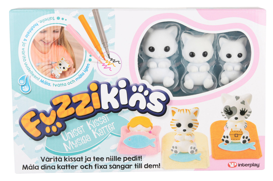 Fuzzikins Askartelusetti Uniset Kissat