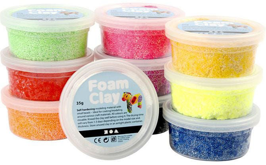 Foam Clay Muovailumassat