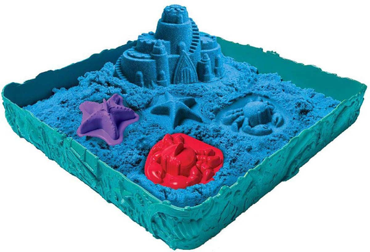 Kinetic Sand Taikahiekka Sand Box, Sininen