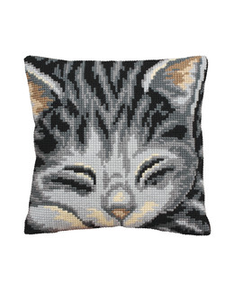 Tyynynpäällinen Nukkuva kissa