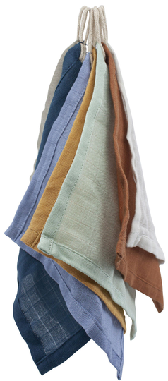 Sebra Pesulaput 7-pack, Multi