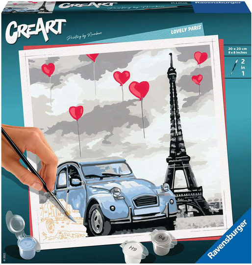 Ravensburger CreArt Lovely Paris Maalaussetti