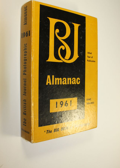 The British Journal Photographic Almanac 1961