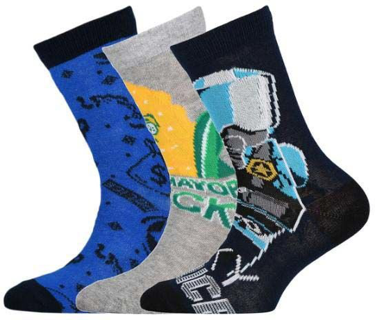LEGO Wear Sukat 3-pack, Dark Navy, 28-29