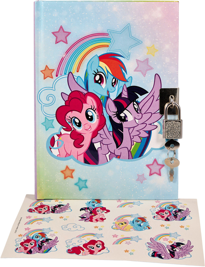 MyLittlePony Together 4 Eva Päiväkirja, Monivärinen/Pastelli