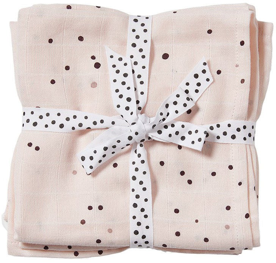 Done By Deer Liinat Dreamy Dots 120x120 2-pack, Powder