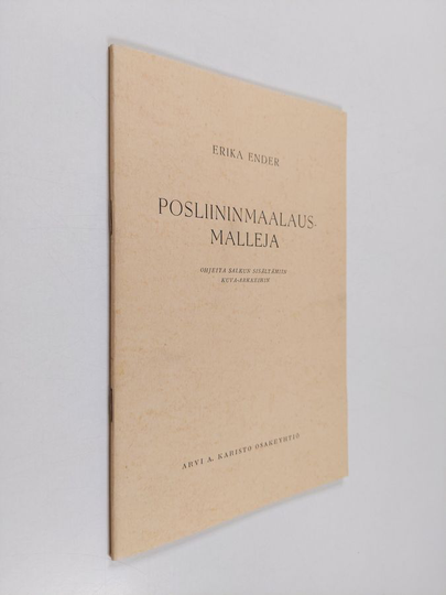 Erika Ender : Posliininmaalausmalleja