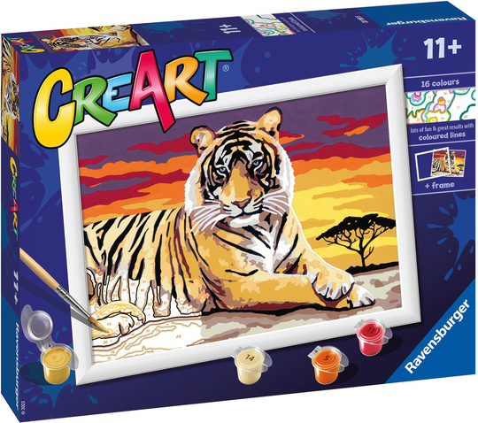 Ravensburger CreArt Maalaussetti Tiikeri