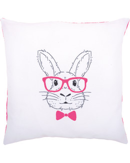 Tyynynpäällinen Roosa kani
