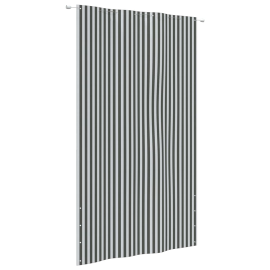 vidaXL Parvekkeen suoja antrasiitti/valkoinen 160x240 cm Oxford kangas