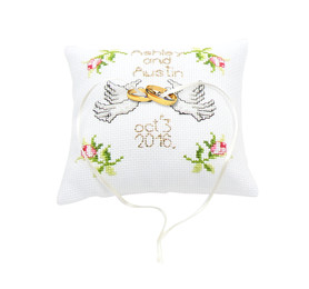 Tyynynpäällinen Vihkisormukset