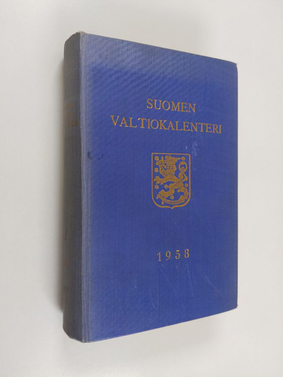 Suomen valtiokalenteri 1958