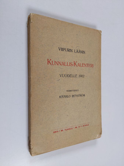 Viipurin läänin kunnalliskalenteri vuodelle 1902
