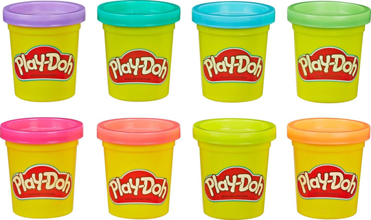 Play-Doh Muovailuvaha Neon 8-Pack