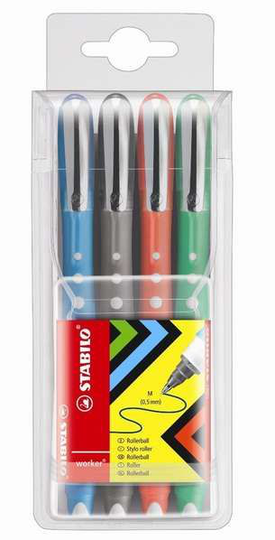 STABILO Kuulakärkikynät 4-pack