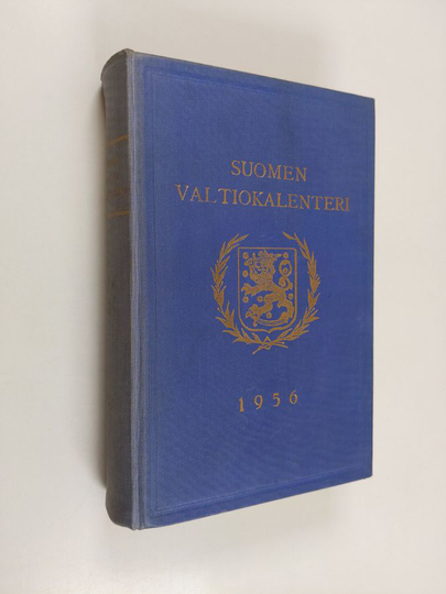 Suomen valtiokalenteri Karkausvuodeksi 1956