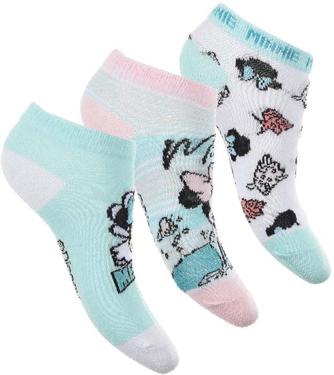 Disney Minni Hiiri Sukat 3-pack, Vaaleanpunainen, 27-30