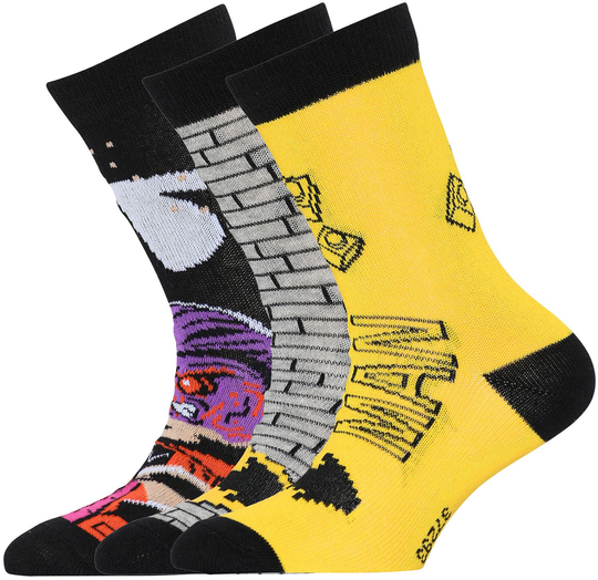 Lego Wear Sukat 3-pack, Black, 26–27